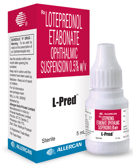 Generic Lotemax Eye Drops Loteprednol Etabonate Ophthalmic Suspension 